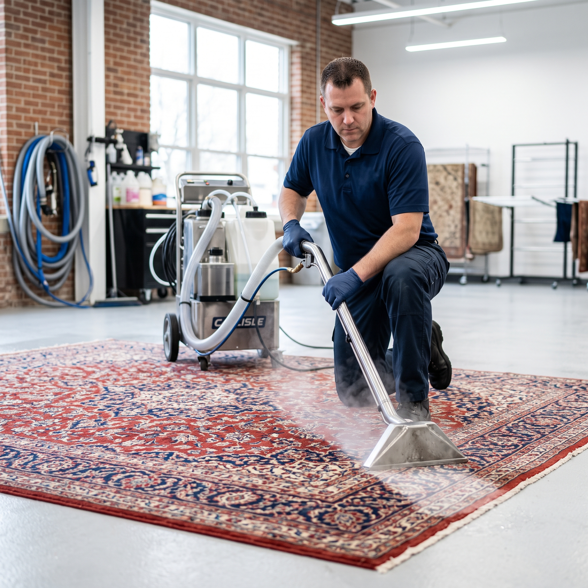 Use a Carpet Cleaner on a Rug